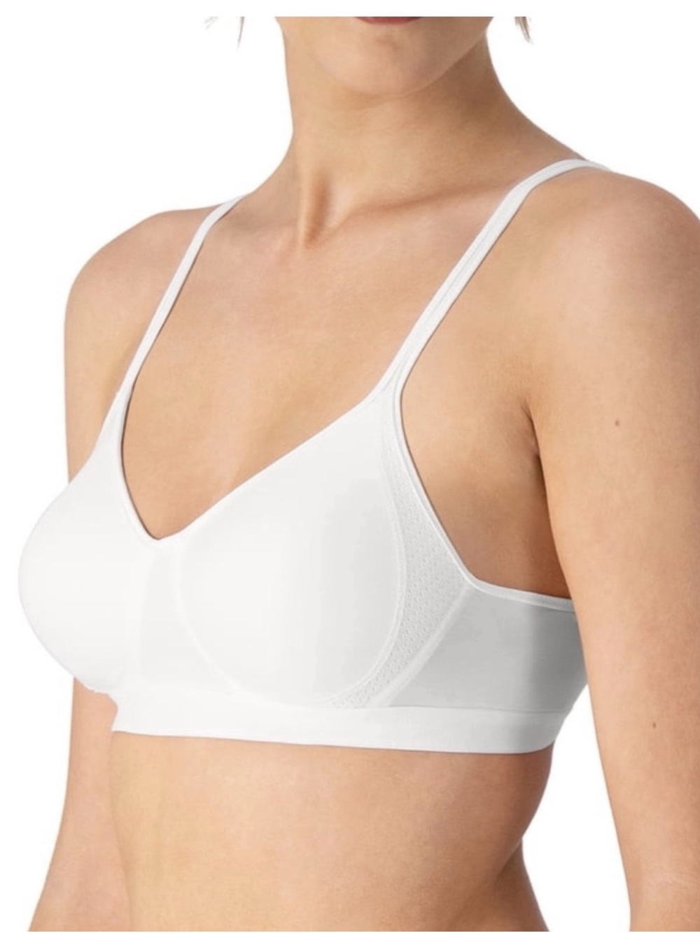 Wireless Bra, Cooling Comfort Convertible T-Shirt Bras Moisture-Wicki Size 2XL